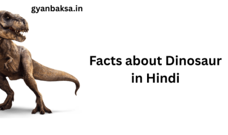 Facts about Dinosaur in Hindi