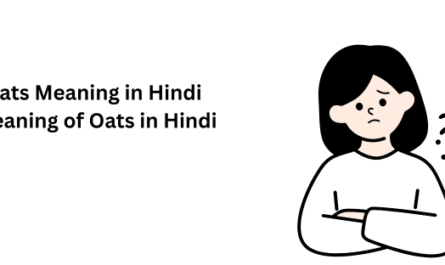 Oats Meaning in Hindi