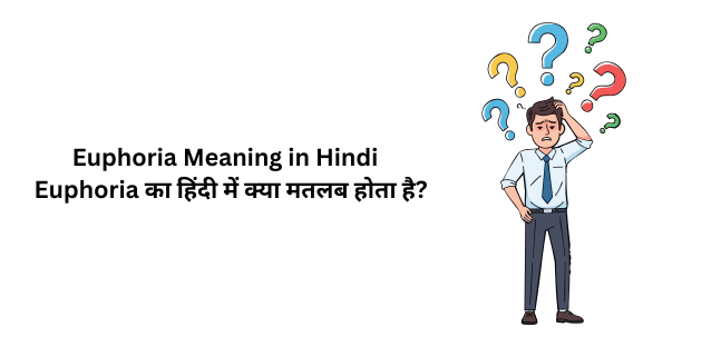 Euphoria Meaning in Hindi || Euphoria का हिंदी में क्या मतलब होता है?